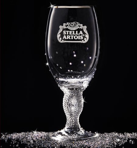 Ultieme Bijna gemeenschap Stella Artois lanceert Crystal Chalice, exclusief bierglas met Swarovski- kristallen - Biernetwerk